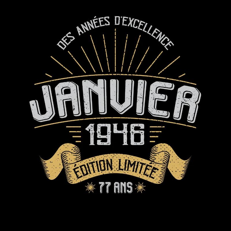 Des Années D'excellence Janvier 1946 77 Ans