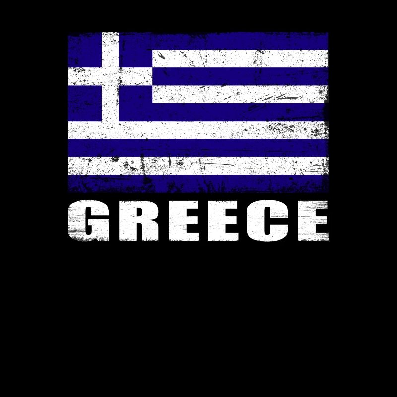 Grèce Drapeau Grunge Grèce Drapeau