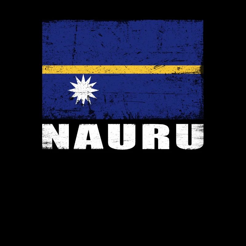 Drapeau de Nauru Grunge Drapeau de Nauru