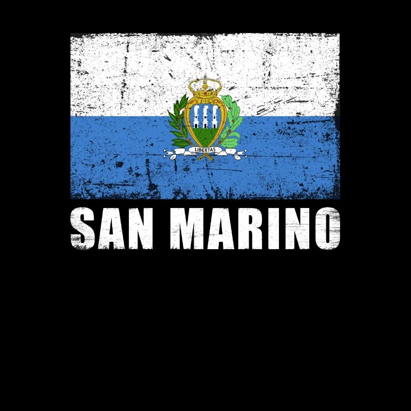 Drapeau de Saint-Marin Grunge Drapeau de Saint-Marin