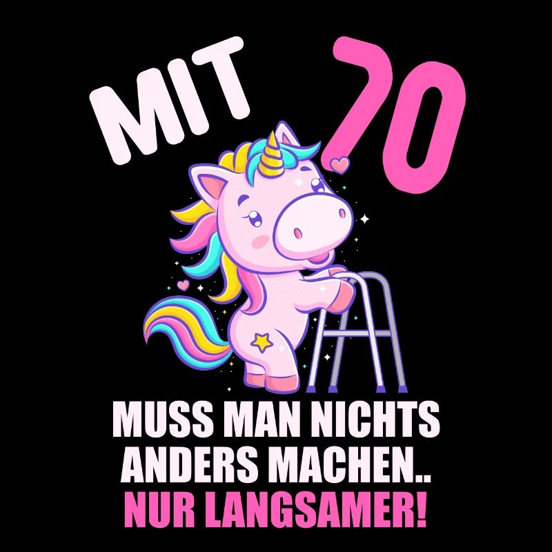 Mit 70 nichts anders nur langsamer 70 Geburtstag