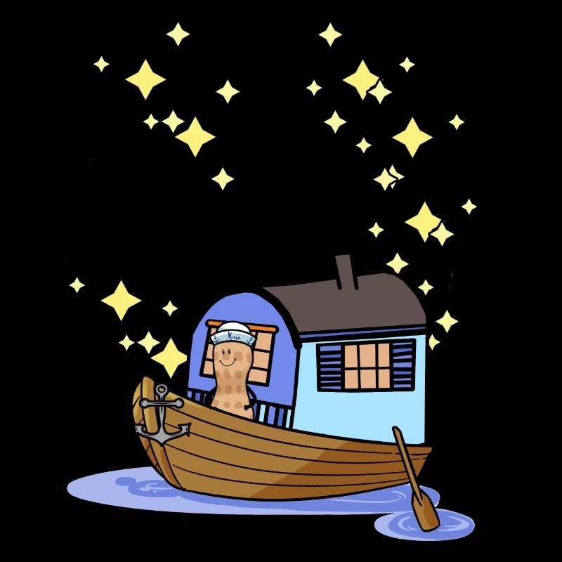 Ahoi Ruderboot Boot Paddelboot Segelboot maritim