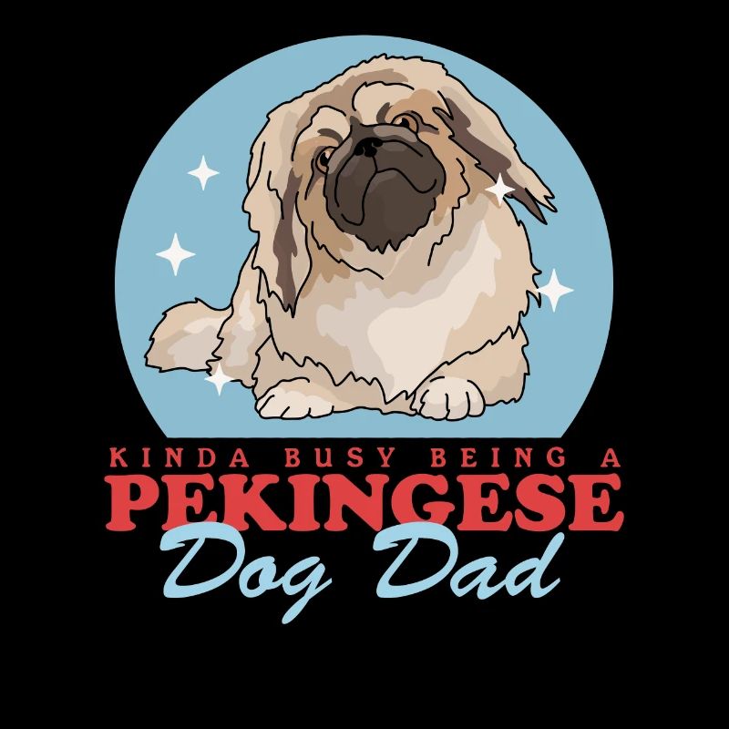 Pekingese Dad Pekinese Hundebesitzer Geschenk