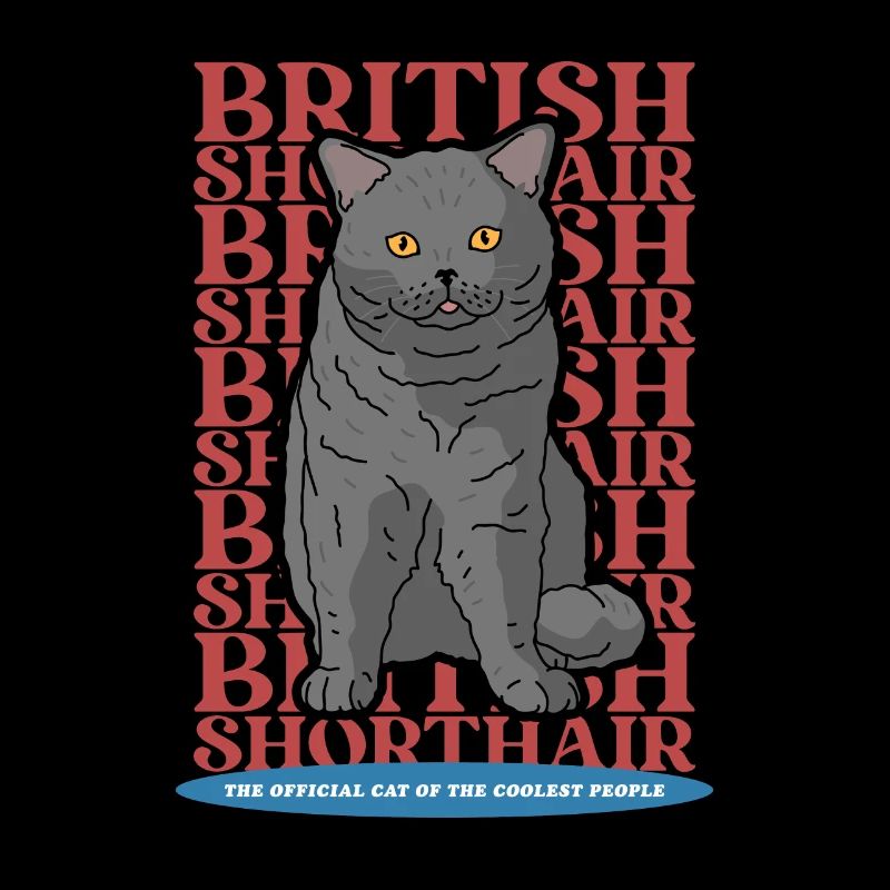 Britisch Kurzhaar Katze | Katzenbesitzer Geschenk