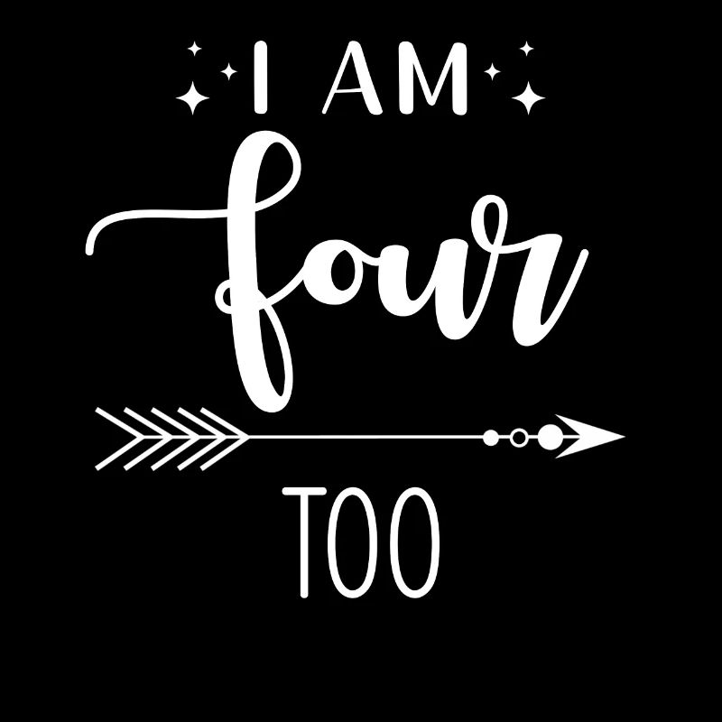 Vier Jahre Geburtstag Ich Bin Auch Vier