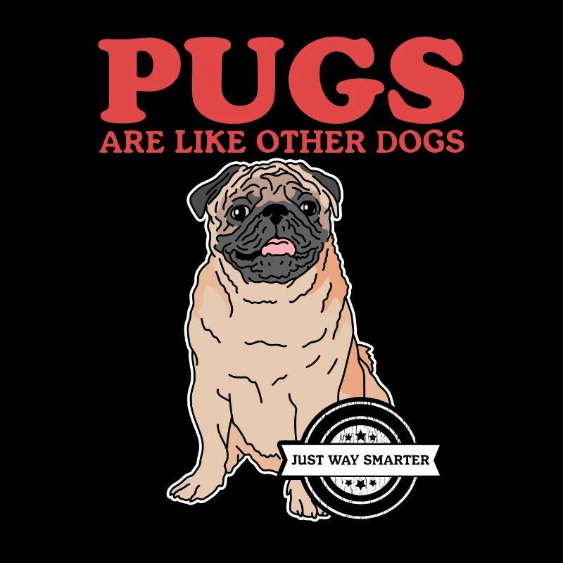 Mops Hunde Hundehalter Hundebesitzer Geschenk
