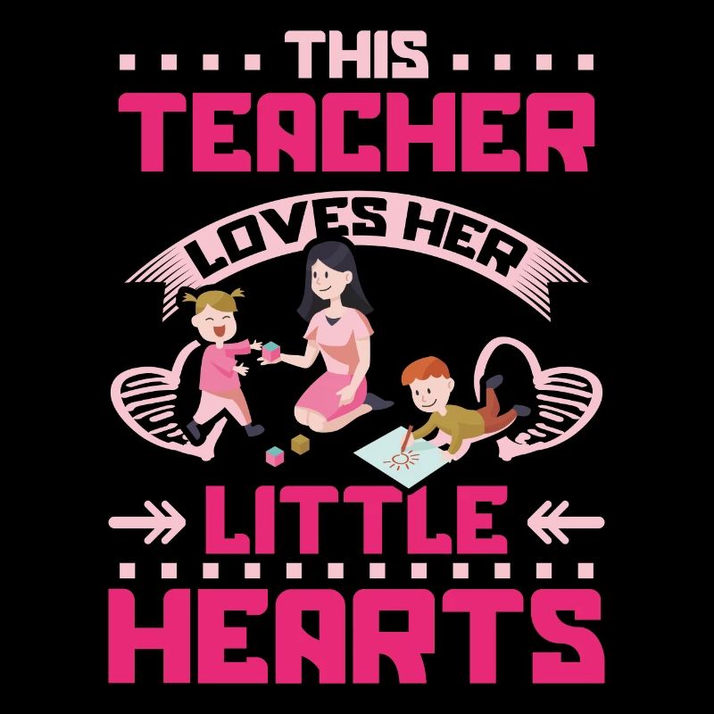 Cette enseignante aime ses petits cœurs