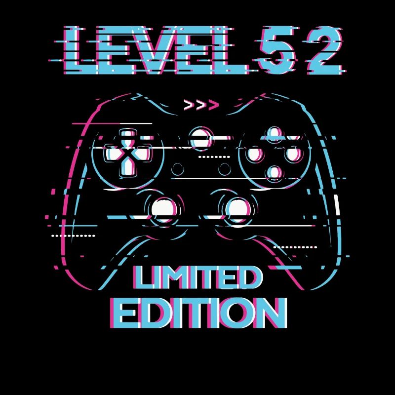 Birthday Level 52 Gaming Édition Limitée Gamer
