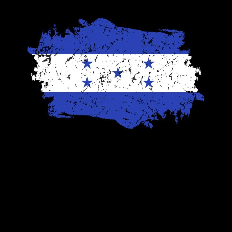 Drapeau du Honduras Grunge Drapeau du Honduras