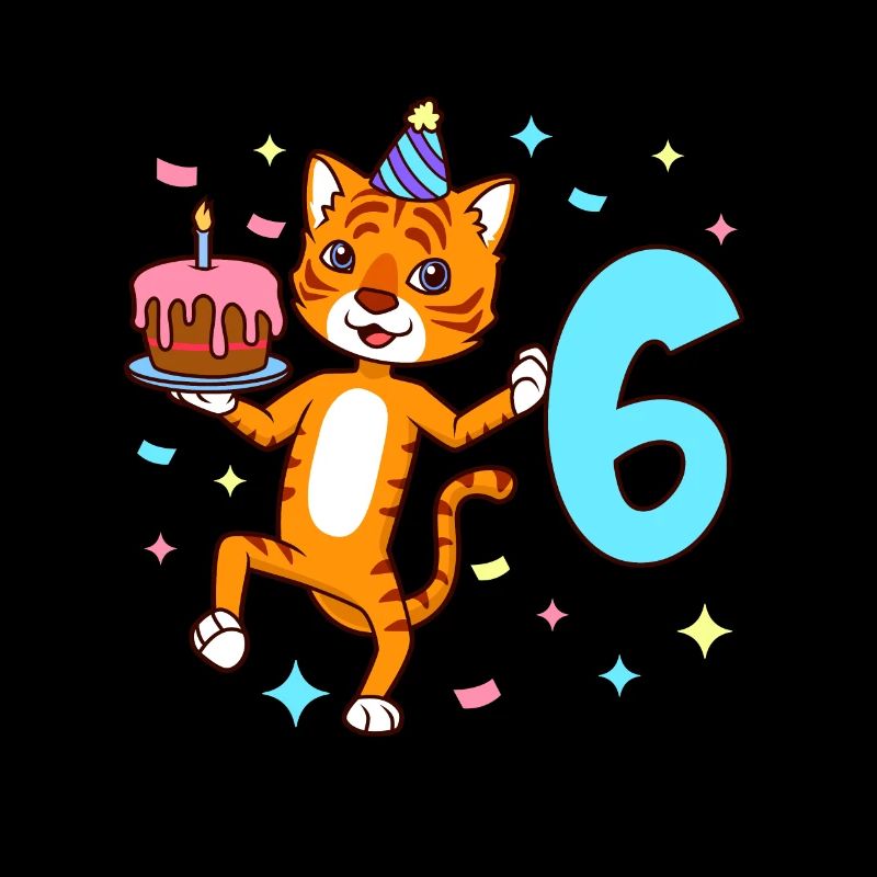 Avec Tiger - Anniversaire de garçon 6 ans
