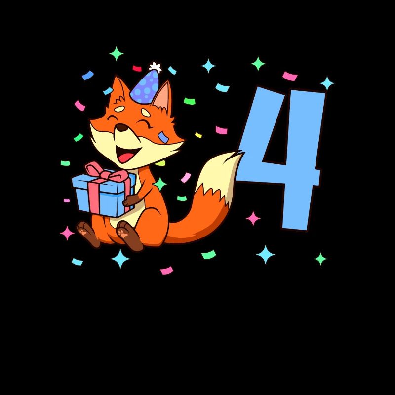 Avec Fox - Anniversaire de garçon 4 ans