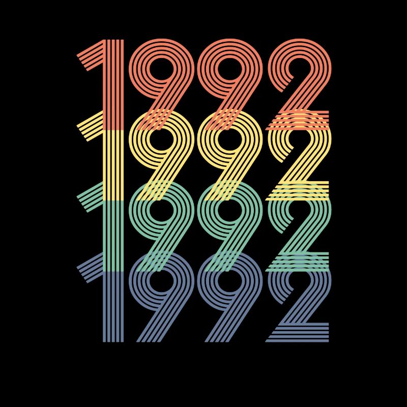 Cool Retro 1992, 30 ans, cadeau de 30e anniversaire