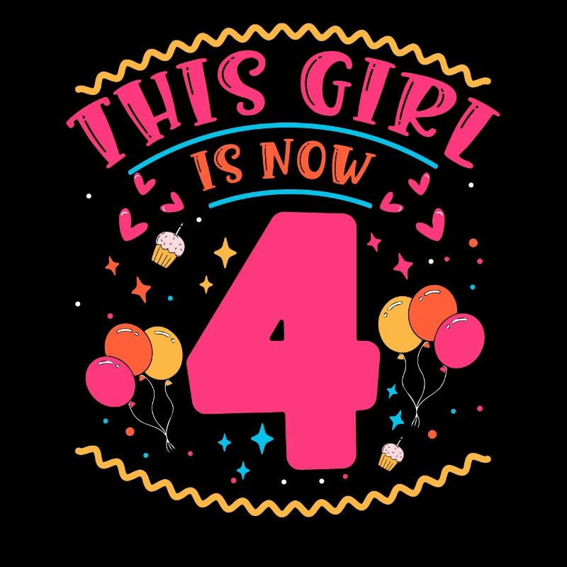 Dieses Mädchen Ist Jetzt 4 | Cupcake Themed