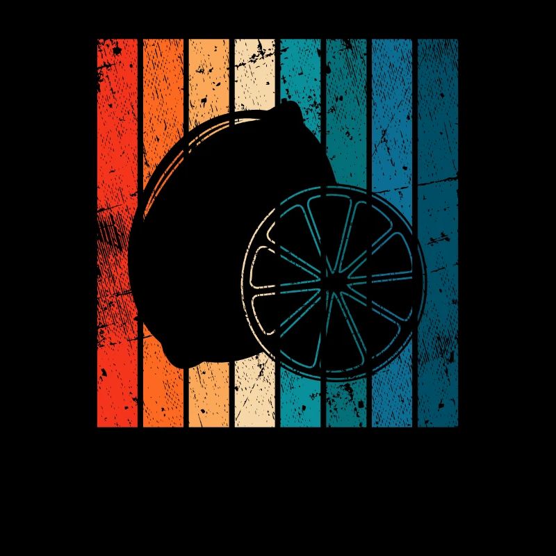 Lemon Fruit Lover Retro Lemonade Idée cadeau