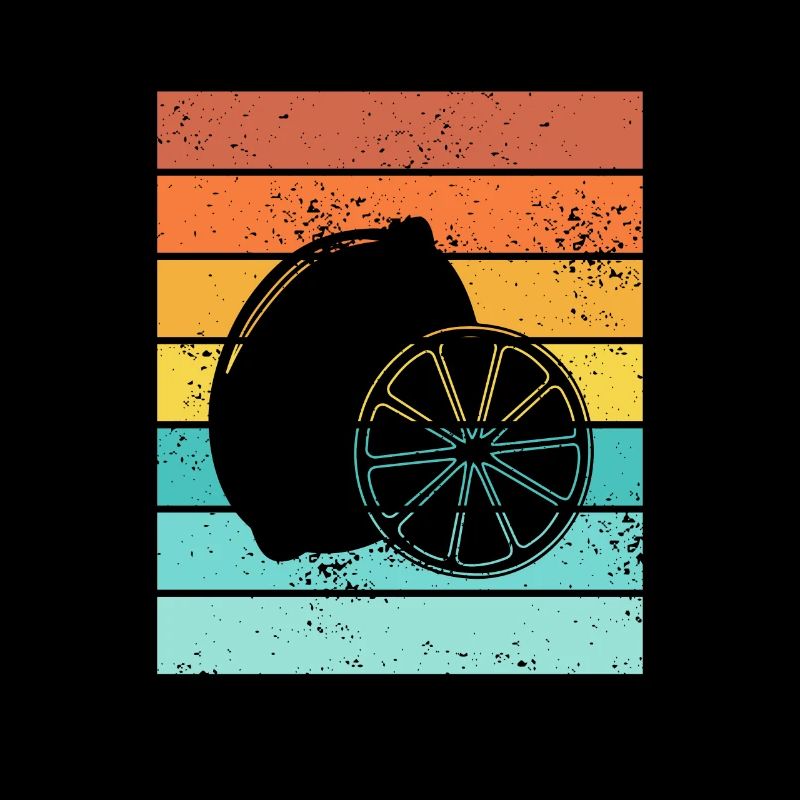 Lemon Fruit Lover Retro Lemonade Idée cadeau