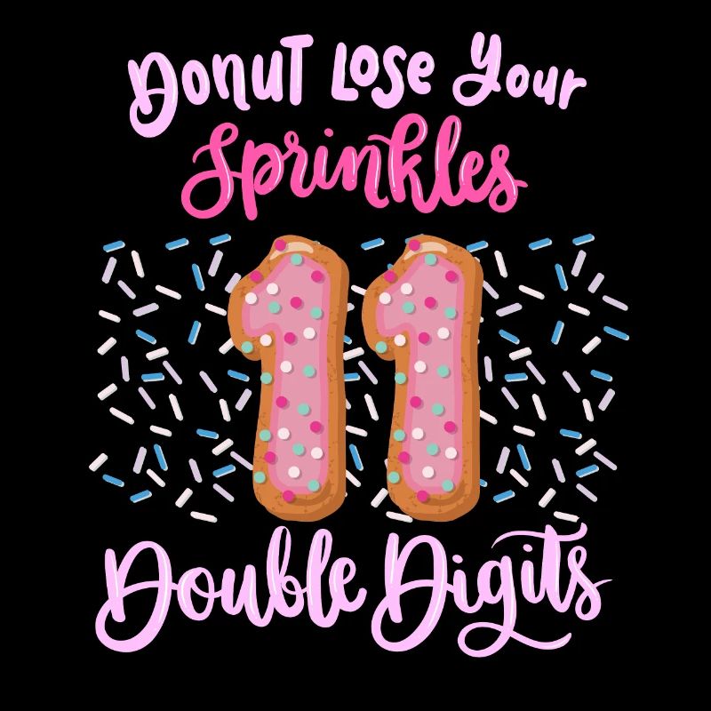 Donut Lose Your Sprinkles 11th Birthday | Doughnut