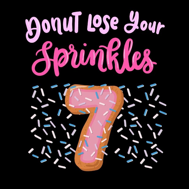 Donut Lose Your Sprinkles 7th Birthday | Doughnut