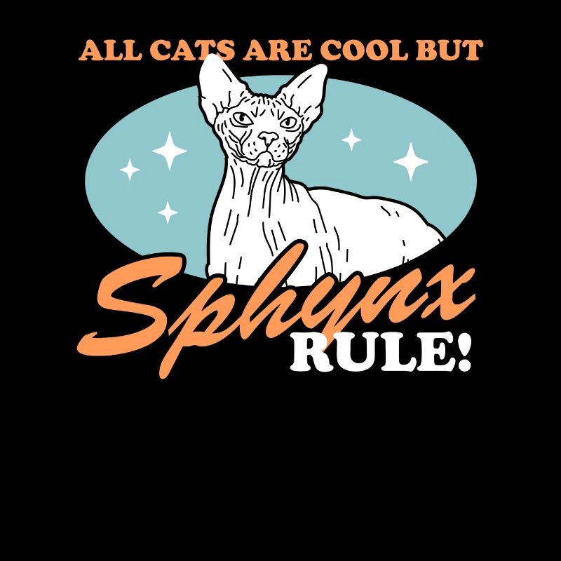 Sphynx Cat Cat Propriétaire De Chat Propriétaire de Chat Cadeau