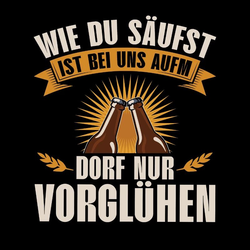 WEI DU SÄUFST EST SEULEMENT DEVANT NOUS DANS LE VILLAGE