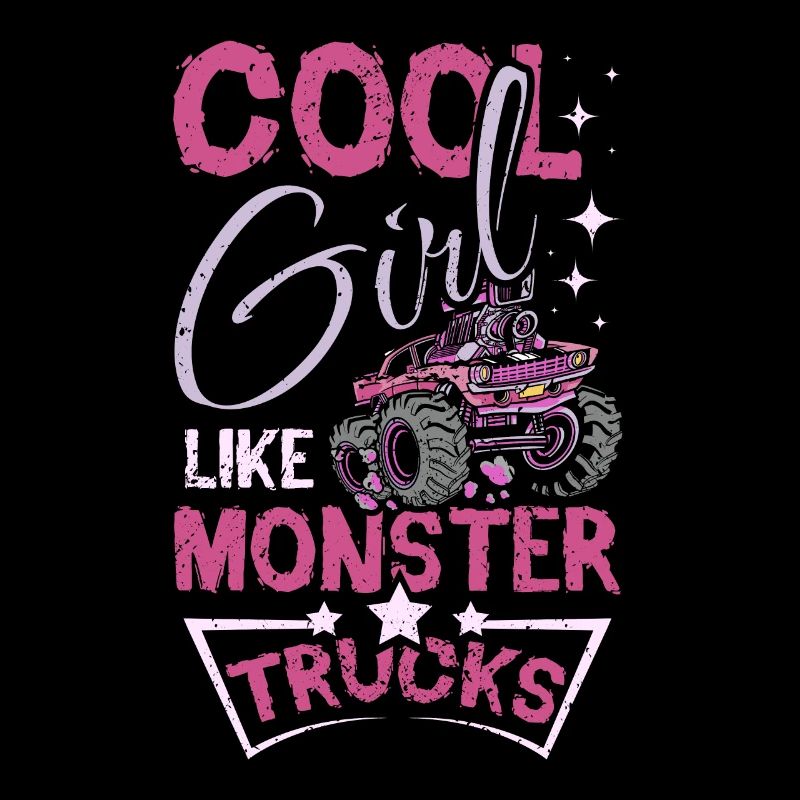 Des filles cool comme les Monster trucks