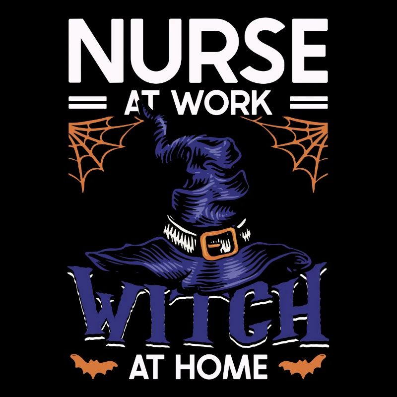 Krankenschwester Bei Der Arbeit Hexe Im