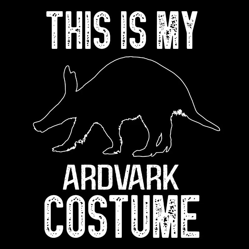 C’est mon costume Aardvark pour Halloween