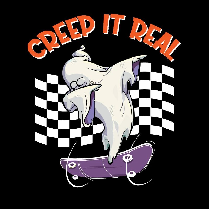 CREEP IT REAL Halloween Dabbing Ghost
