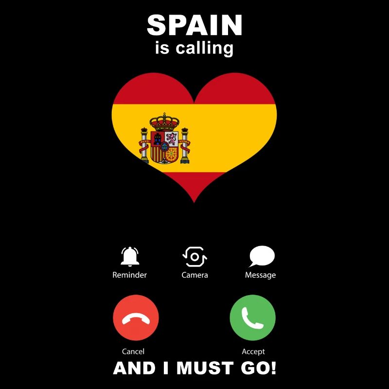 Spanien is calling Spanien Herz Souvenir