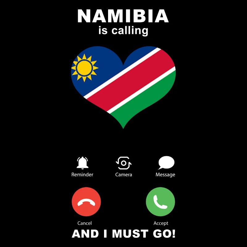 Namibia is calling Namibia Heart Souvenir
