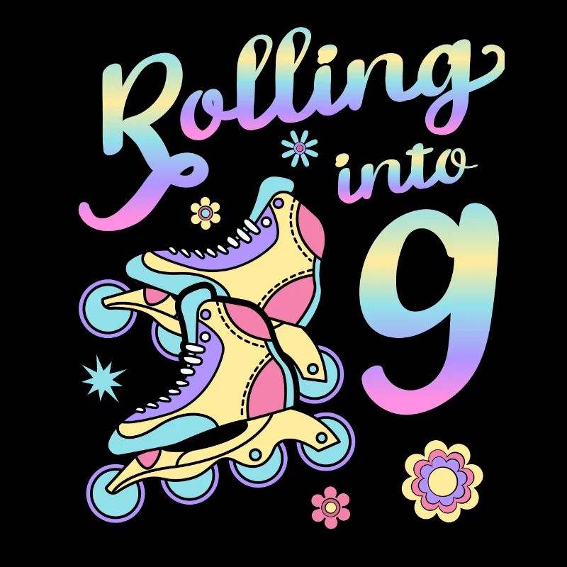 Rolling Into 9 Roller Skaters Skates 9e année
