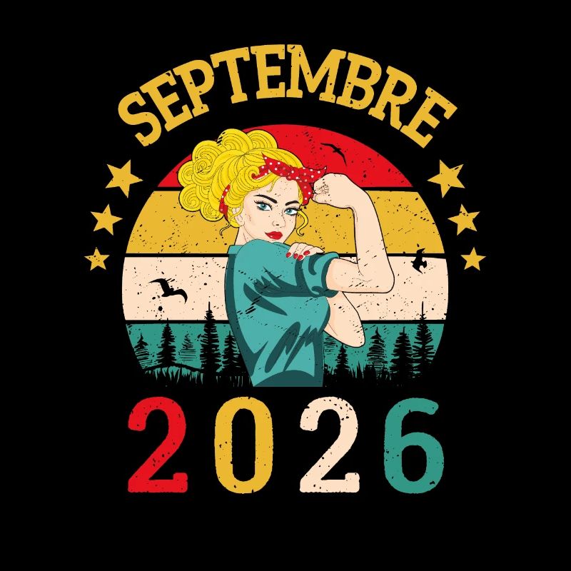 Septembre 2026 Anniversaire Vintage Idée Cadeau