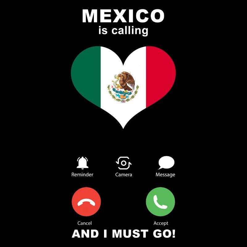 Mexico is calling Mexico Heart Souvenir