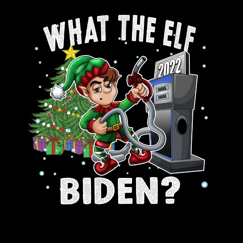 Biden Ce que l’elfe prix élevés de l’essence Noël Drôle