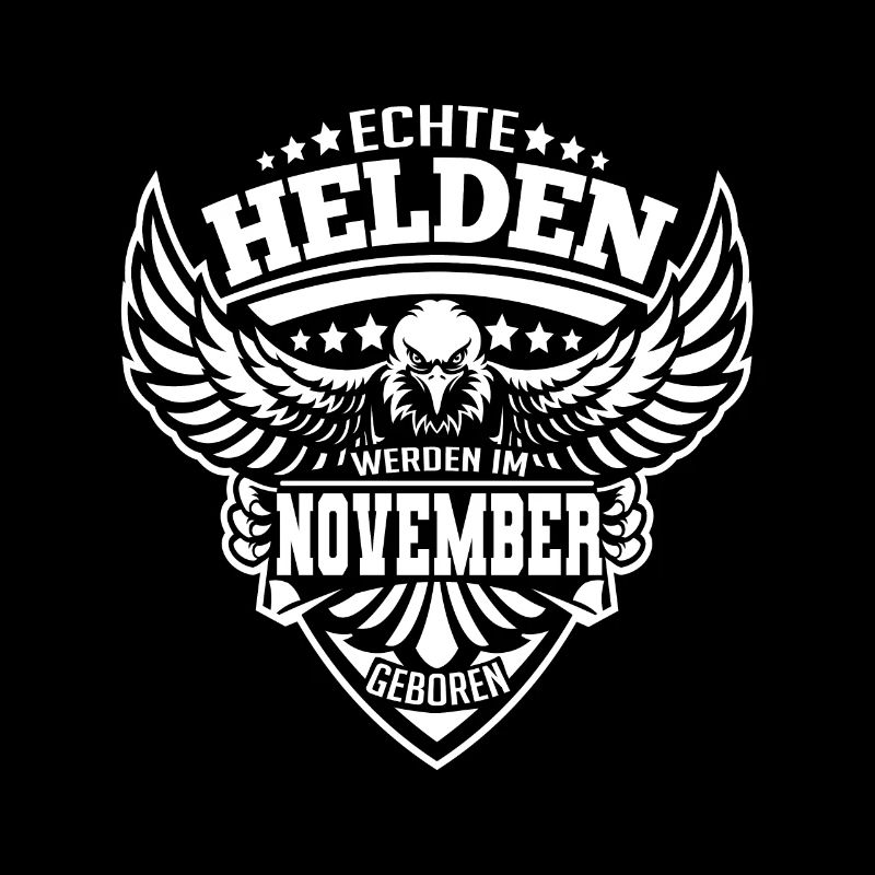 Echte Helden werden im November geboren