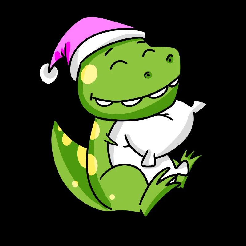Dinosaure avec oreiller et bonnet de couchage