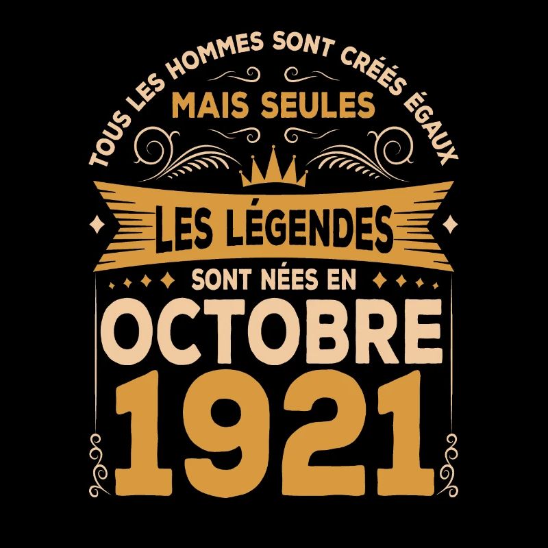 Les Légendes Sont Nées En Octobre 1921