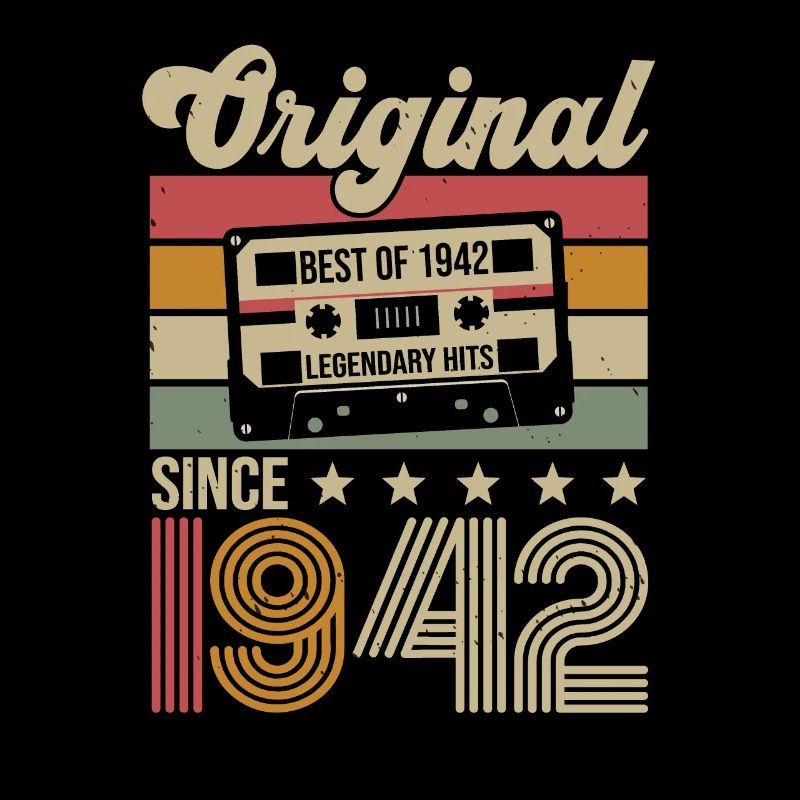 Vintage Geburtstag Original Geschenkidee 1942
