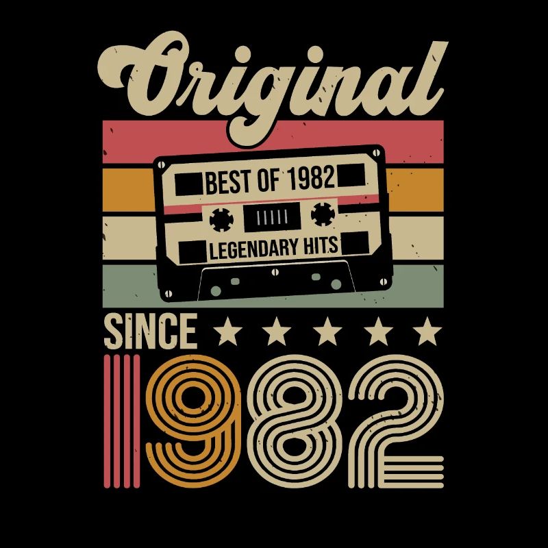 Vintage Geburtstag Original Geschenkidee 1982