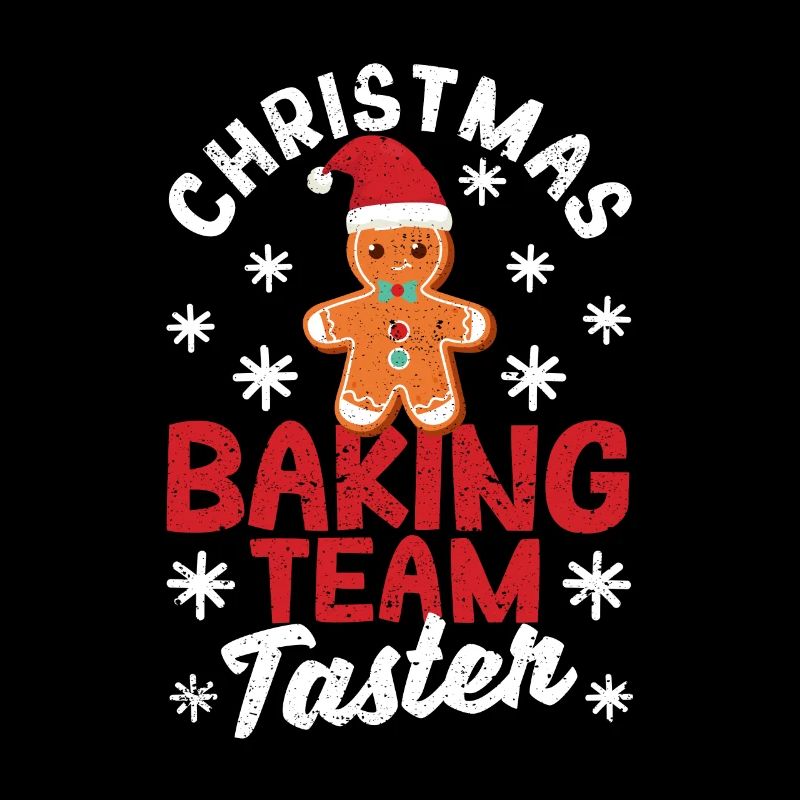Holiday Cookie Baker Cook Équipe de cuisson de Noël