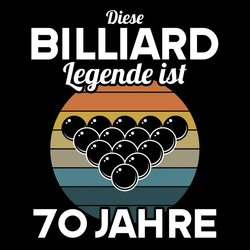 Diese Billiard Legende ist 70 Jahre 70 Geburtstag