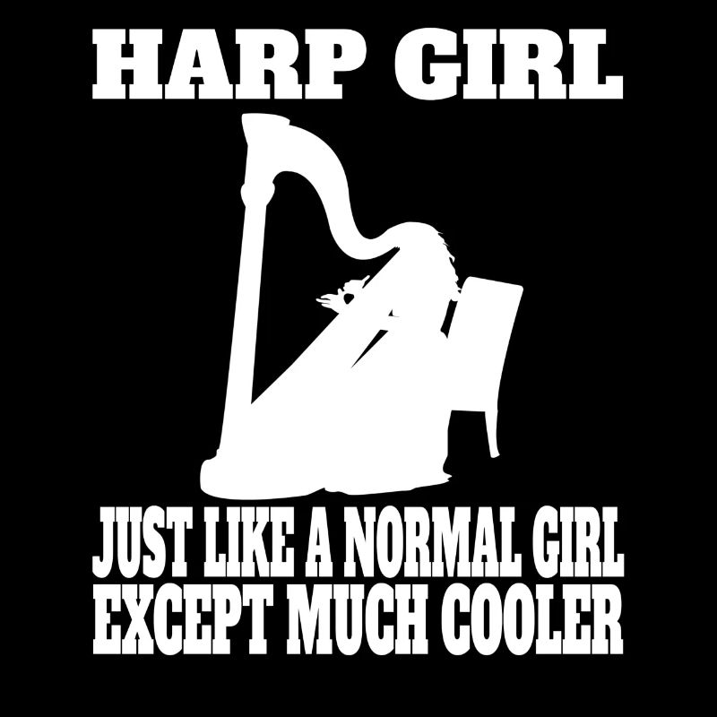 Harpiste Filles Professeur de harpe Harpe féminine