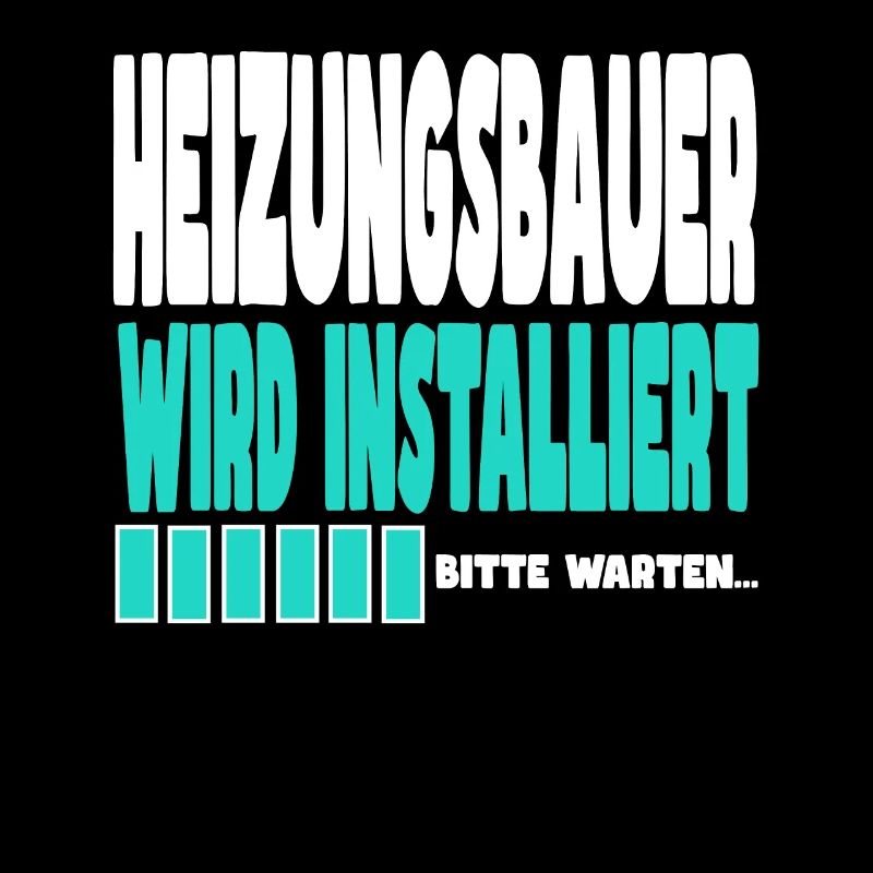 Heizungsbauer wird installiert