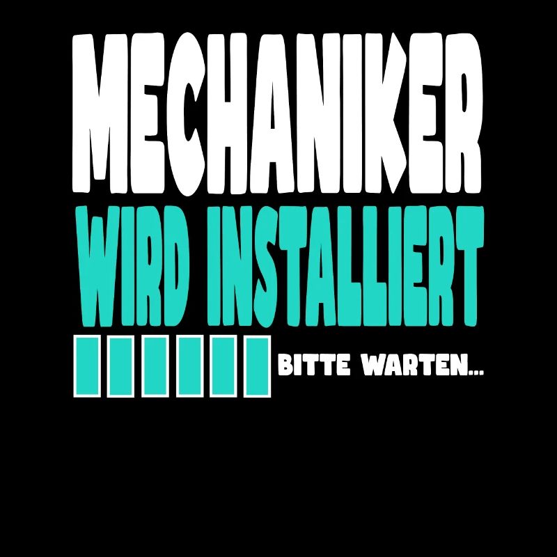 Mechaniker wird installiert