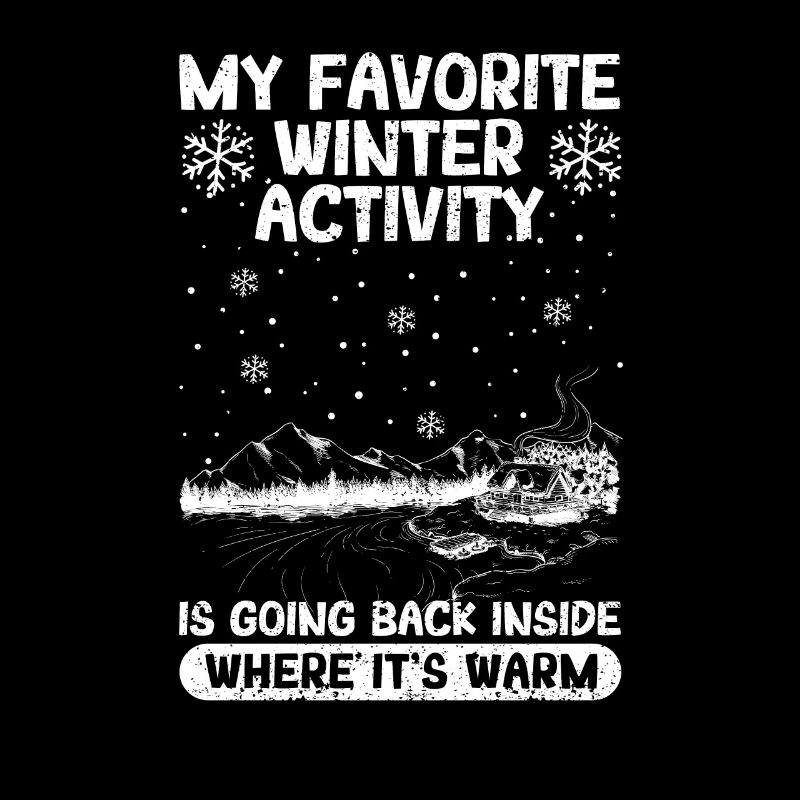 Noël Mon activité préférée en hiver