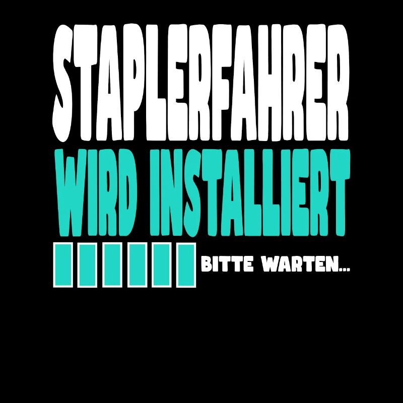 Staplerfahrer wird installiert