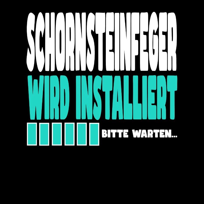 Schornsteinfeger wird installiert