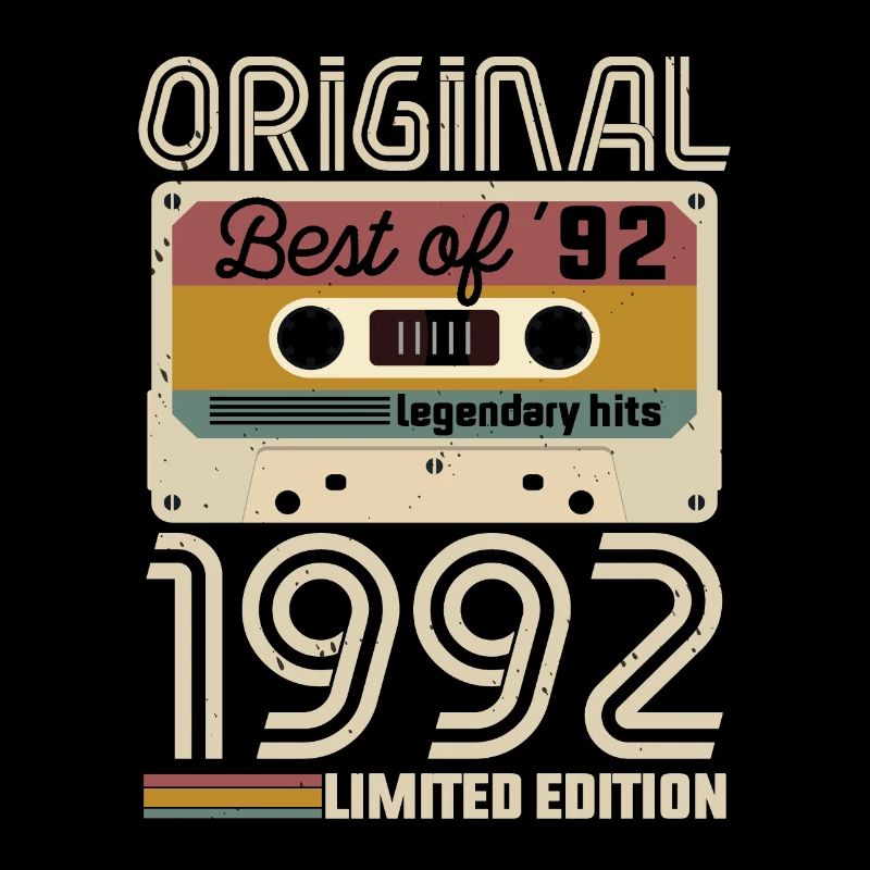 Anniversaire Vintage Idée Cadeau Original 1992