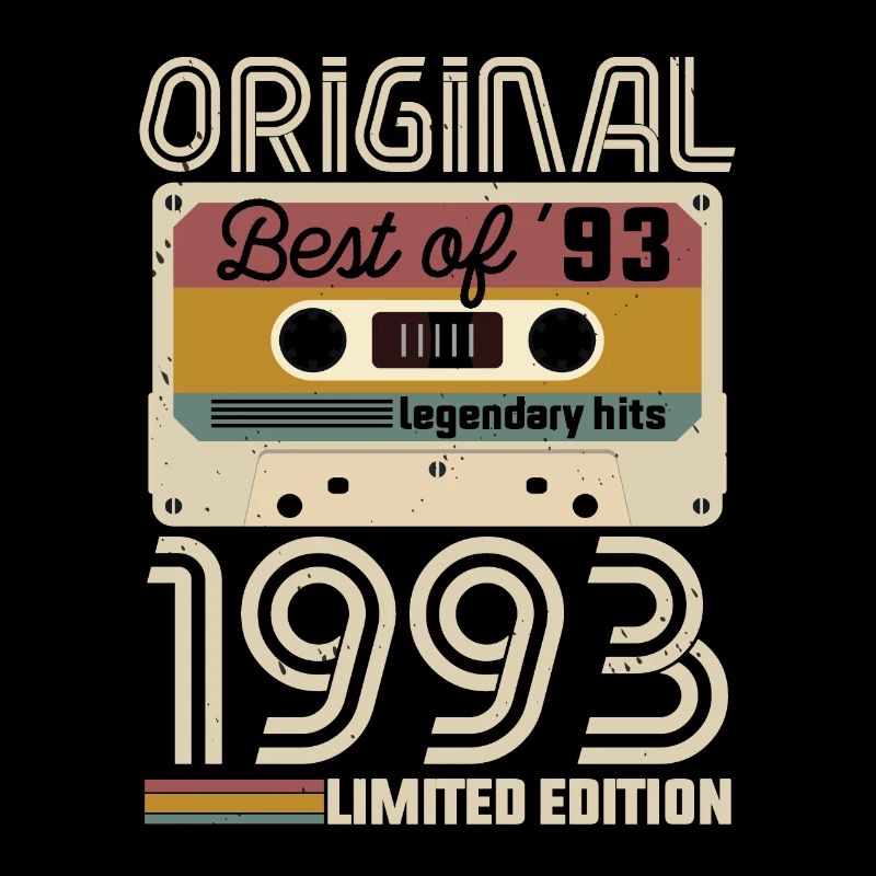 Vintage Geburtstag Original Geschenkidee 1993