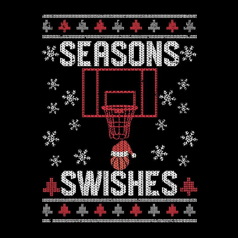 Basketteur Fan Ugly Christmas PJ
