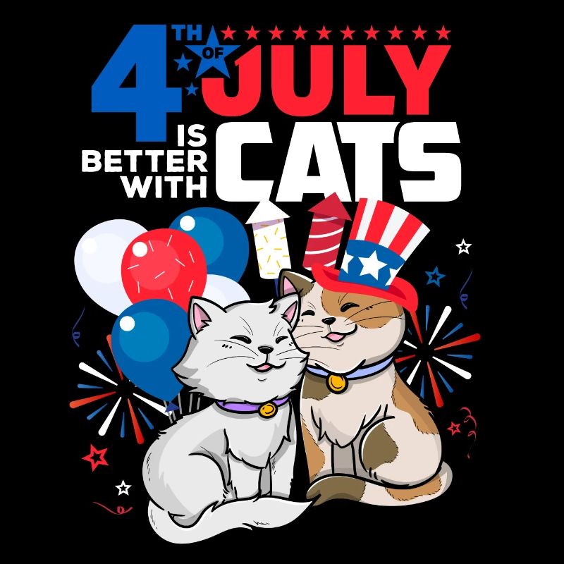 Le 4 juillet est meilleur avec les chats